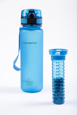 Комплект «Vione Mineral Bottle Sport» синяя + минеральные шарики
