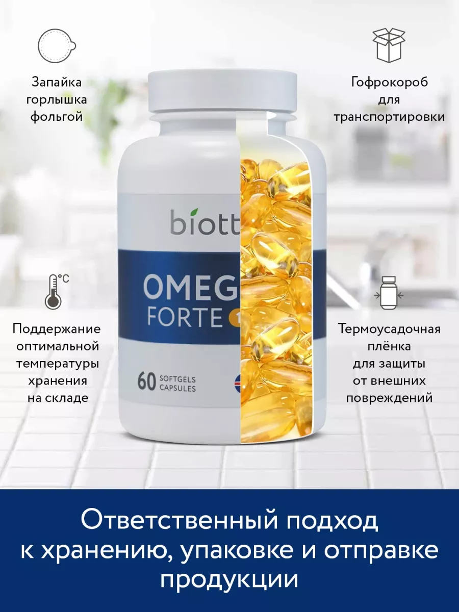 OMEGA-3 Forte купить, цена в интернет-магазине Vione.ru