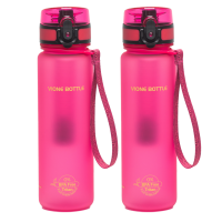 Минеральная бутылка Vione Mineral Bottle Sport розовая+розовая